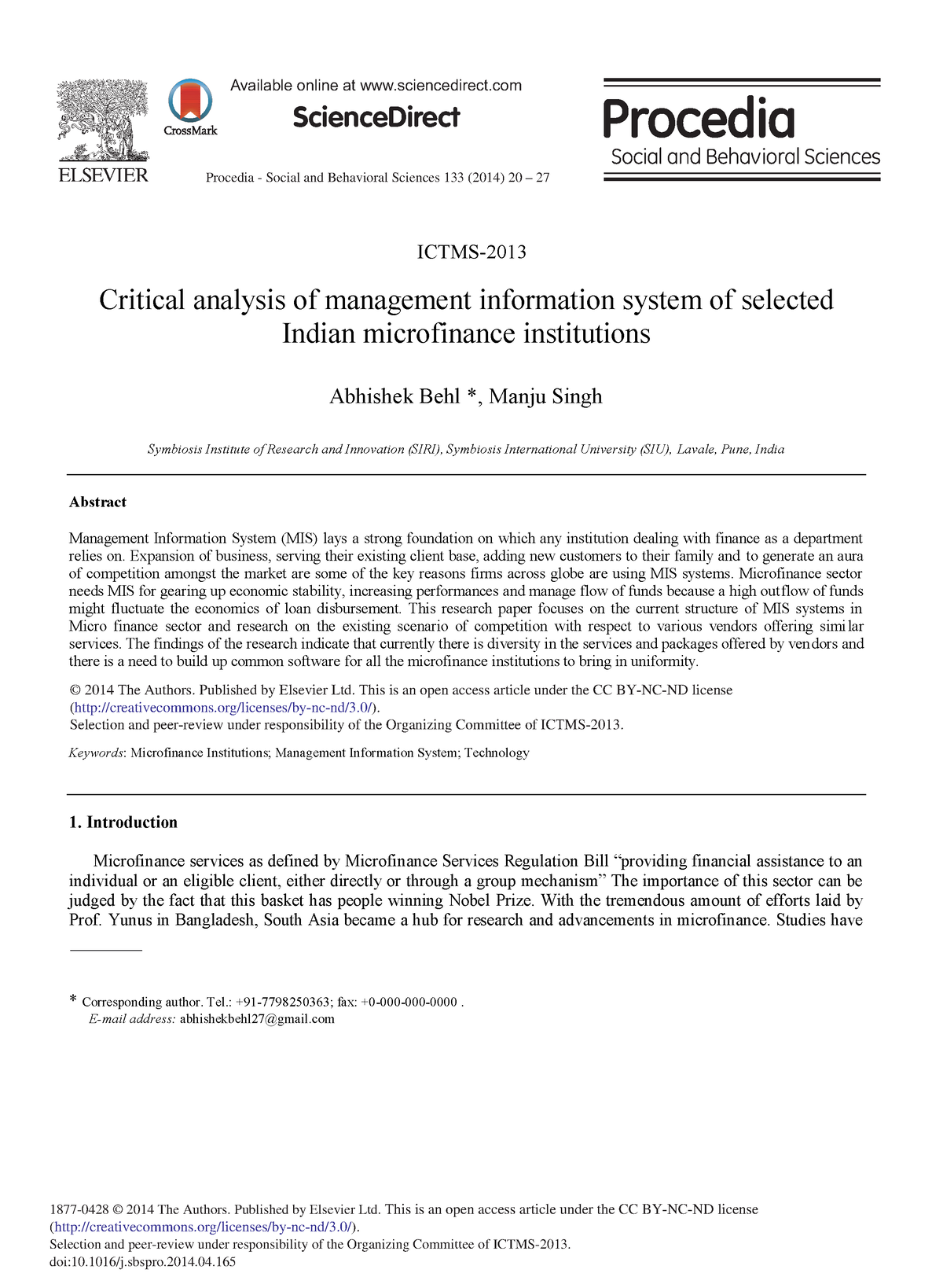 critical-analysis-of-management-information-system-procedia-social