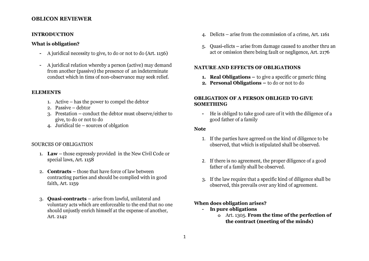 obligations-and-contracts-reviewer-introduction-what-is-obligation-a