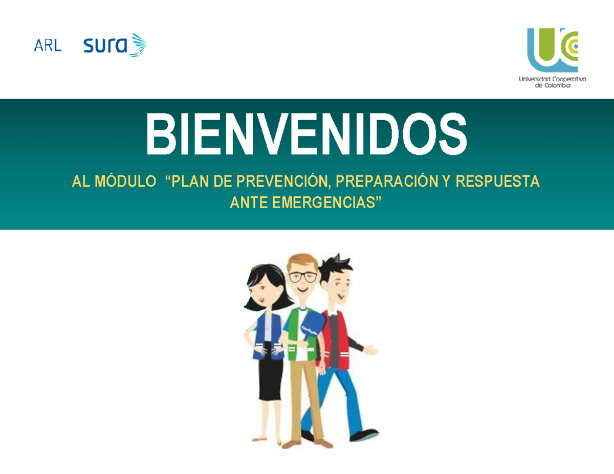 Modulo II.Plan De Prevención, Preparación Y Respuesta Ante Emergencias ...