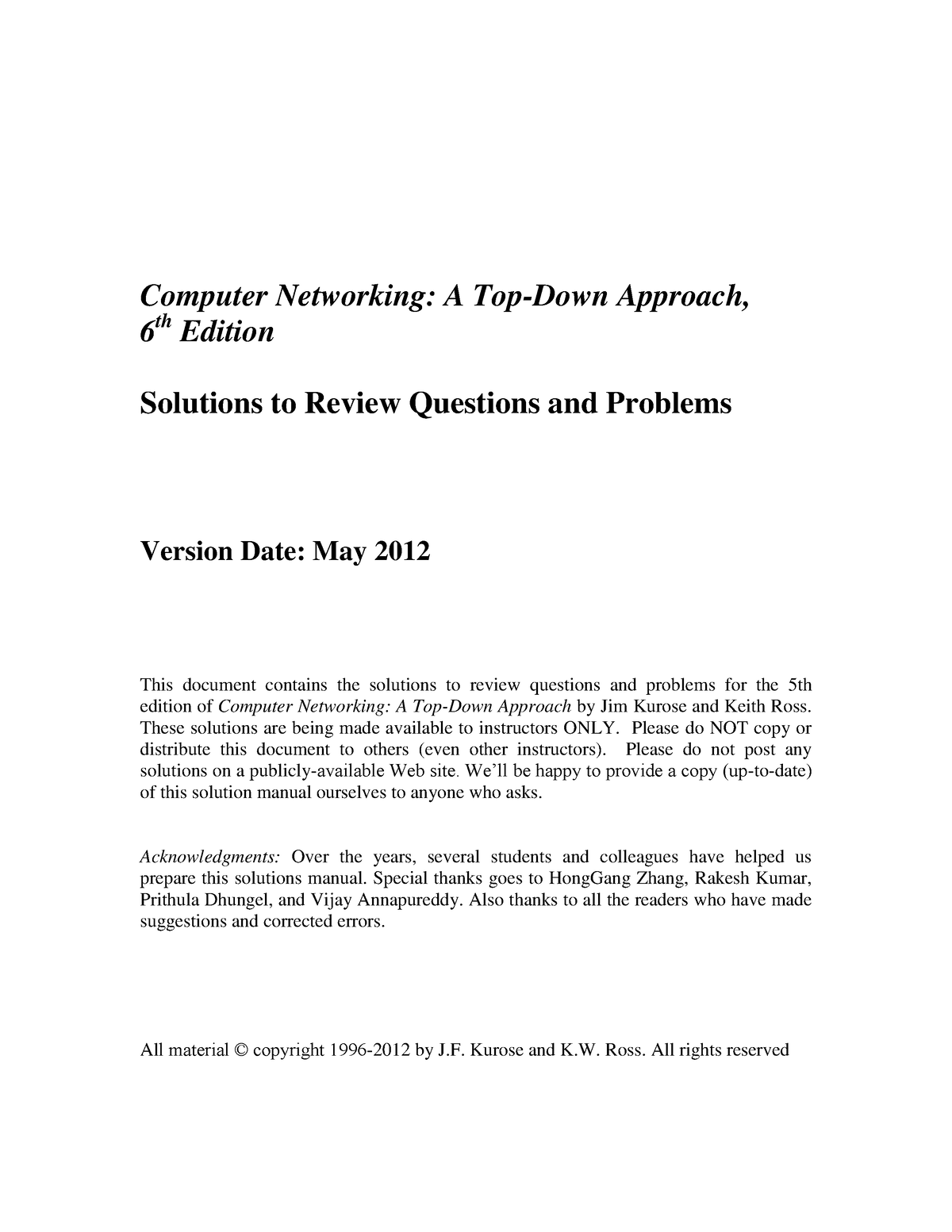 Computer Networking A Top Down Approach These Solutions Are Being   Thumb 1200 1553 