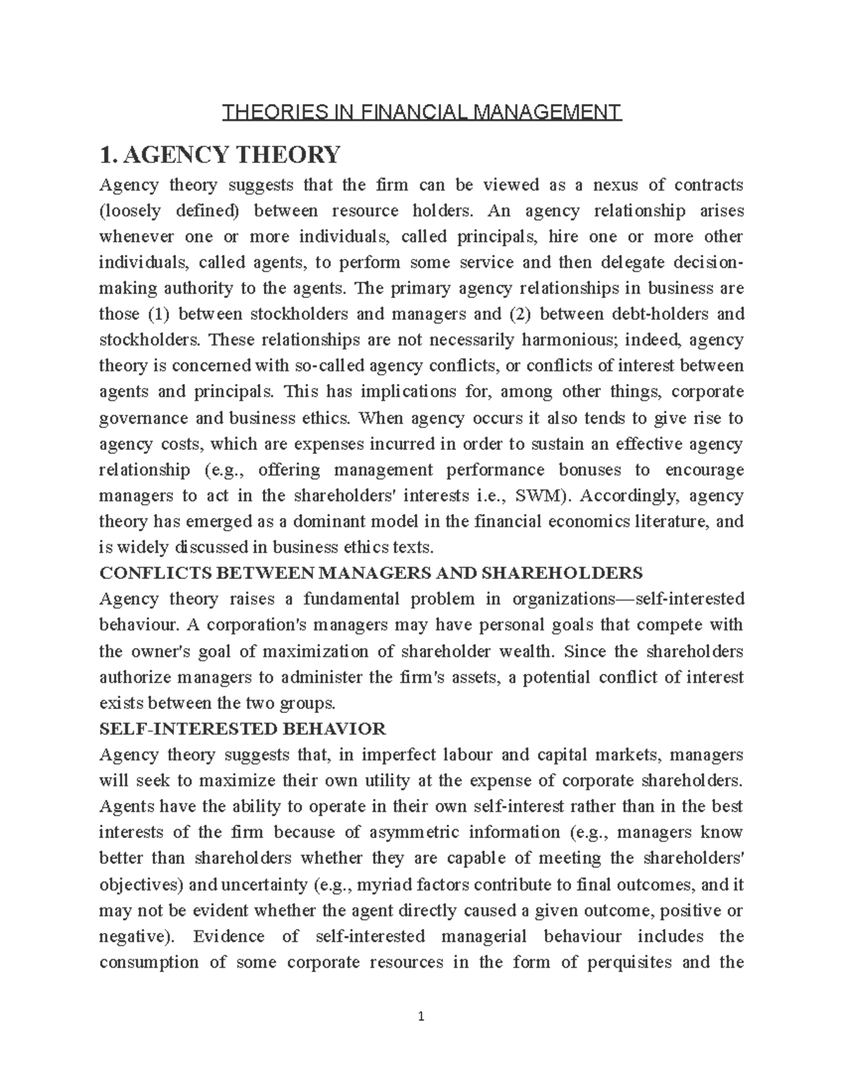 theories-in-financial-management-theories-in-financial-management-1