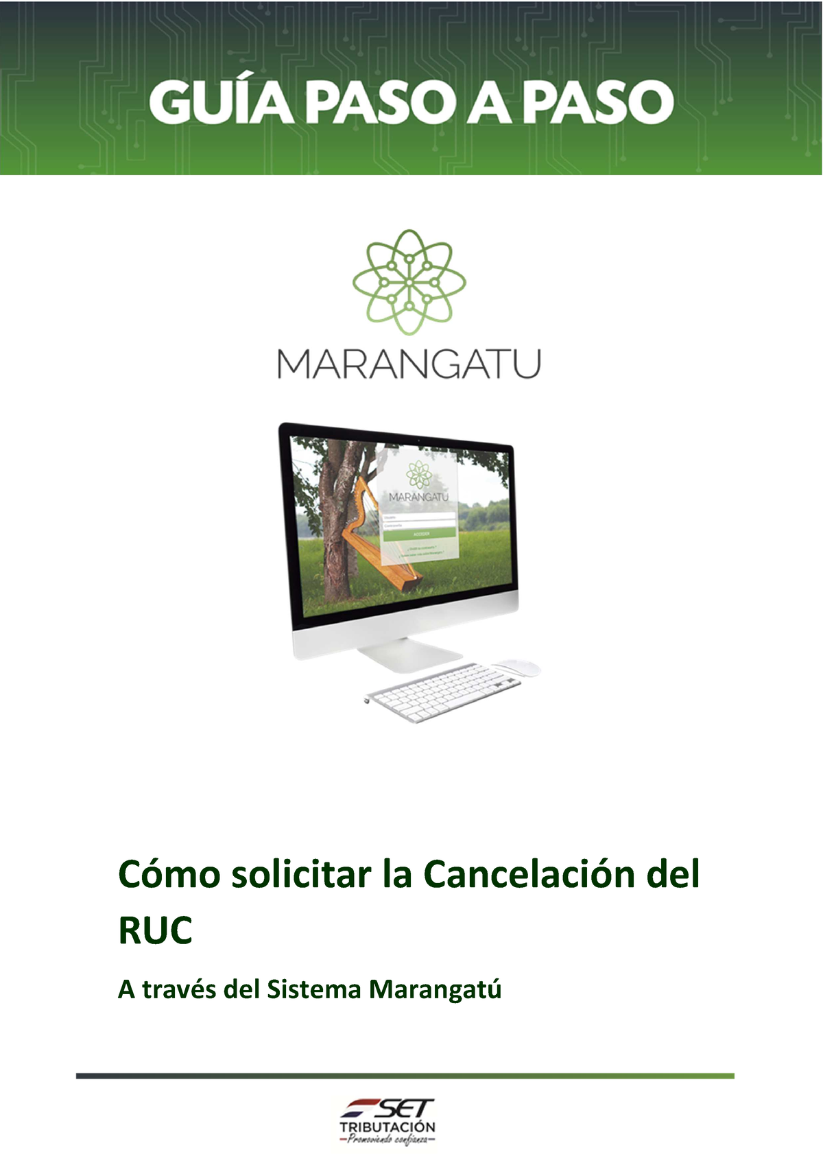 Guia Paso A Paso Nuevo Marangatu Como Solicitar La Cancelacion Del RUC ...