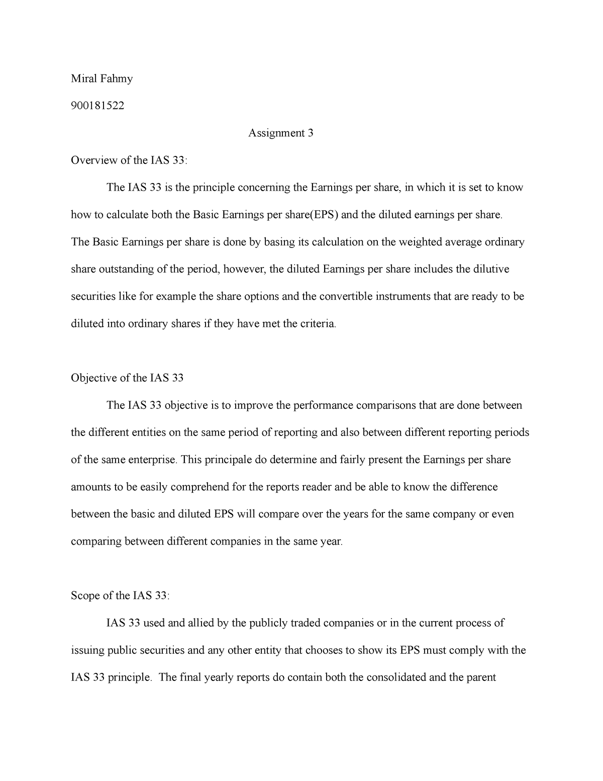 Contemp Assignment 3 Miral Fahmy 900181522 Assignment 3 Overview Of