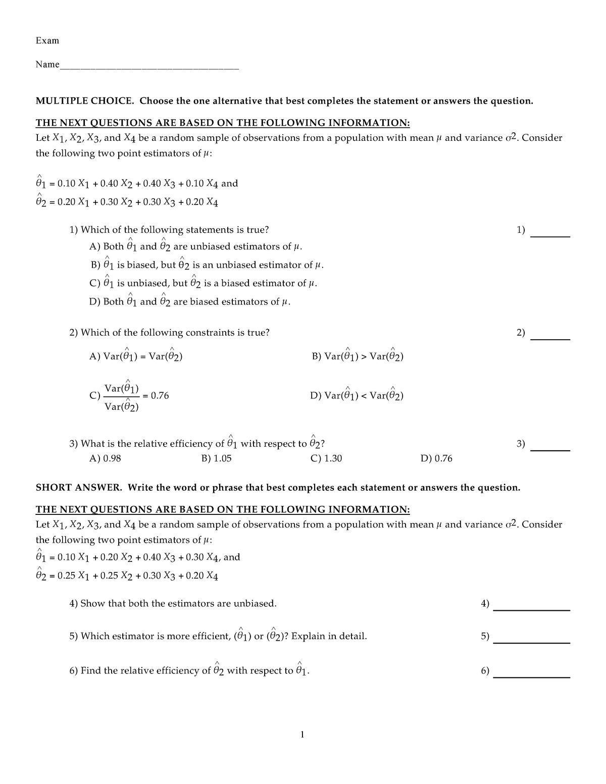 Questions Answers Topic 6 Elte Studocu