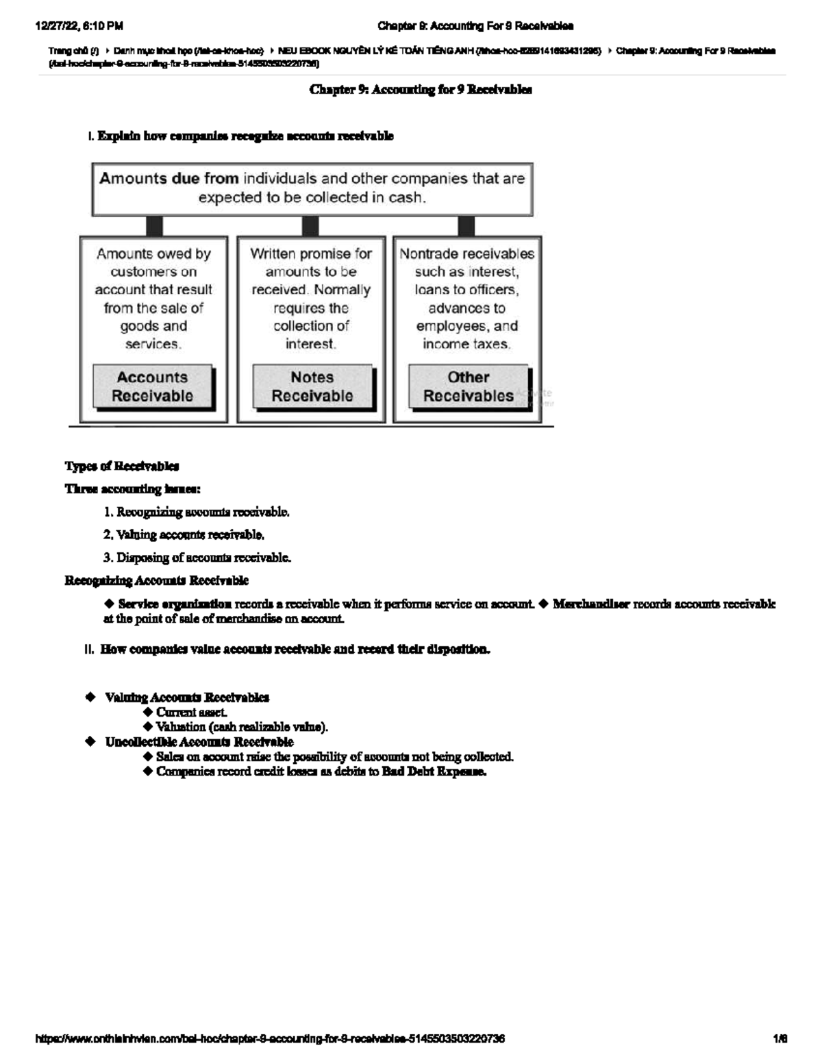 Chapter 9 - Exercise - Business Management 1 - Studocu