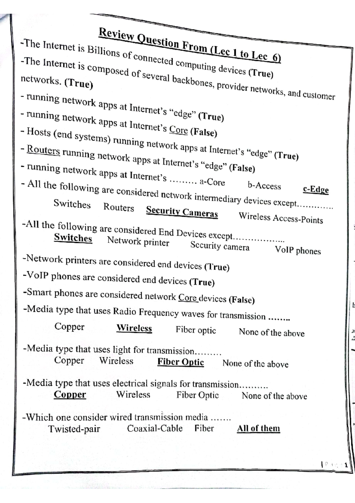 Network Questions mcQ Computer and Network Security Studocu