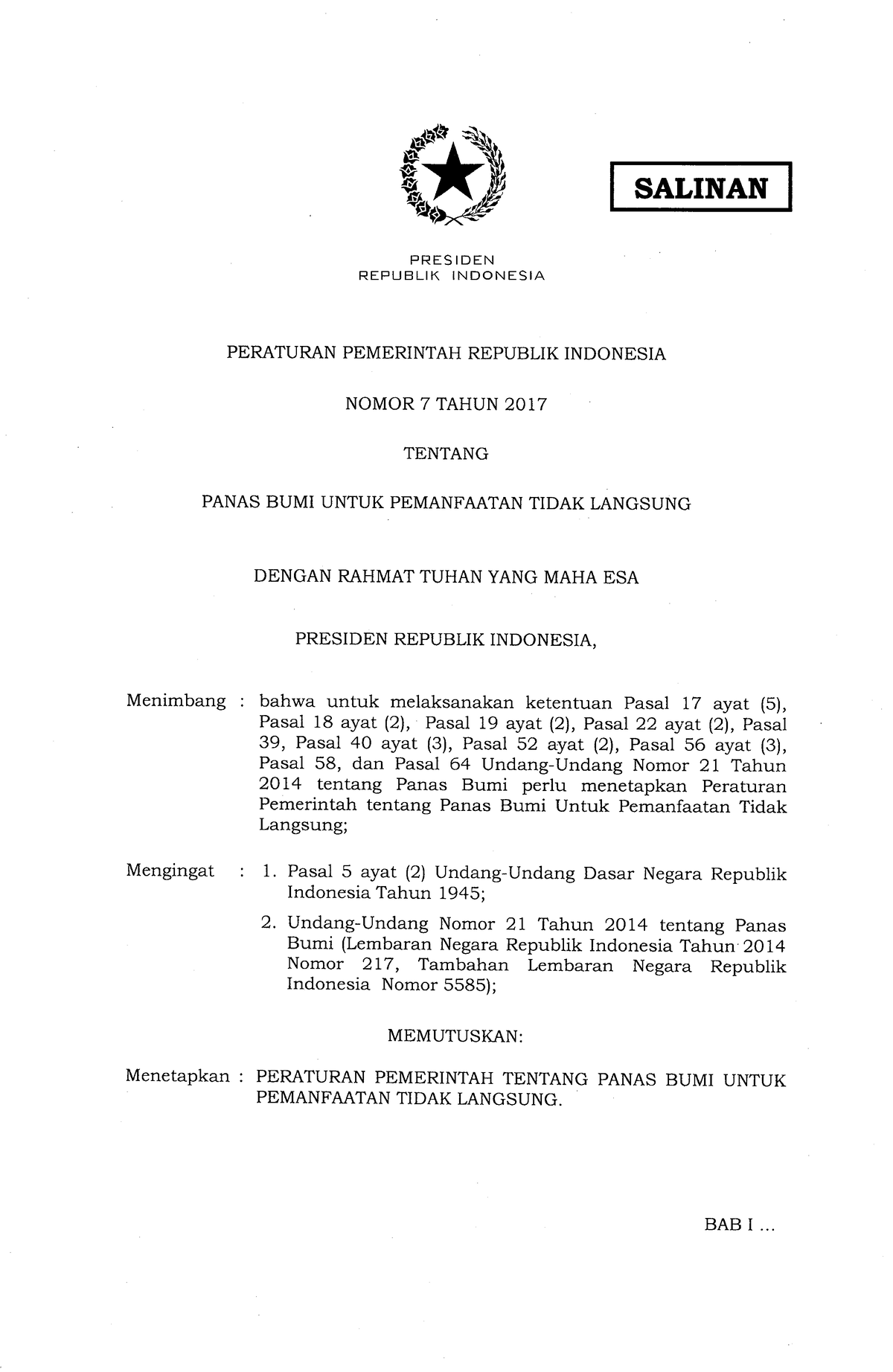 PP 7 Tahun 2017 - Haa - SALINAN PRES I DEN REPUBLIK INDONESIA PERATURAN ...