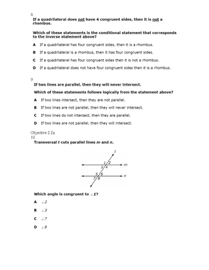 Geometry Practice Test (dragged) 6 - Geometria Ja Lineaarialgebra - 48 ...