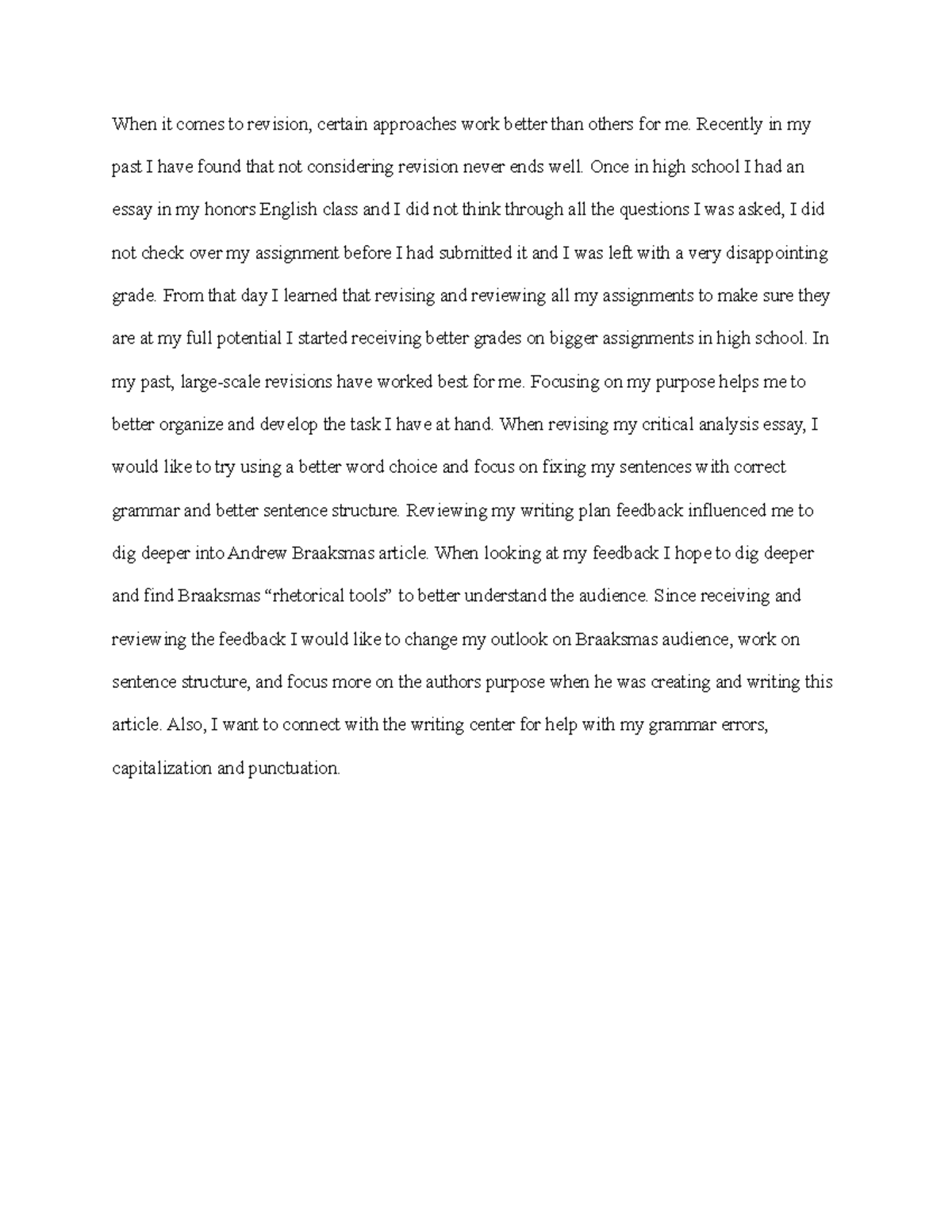 Document 4 this was assignment due us students had to talk about 