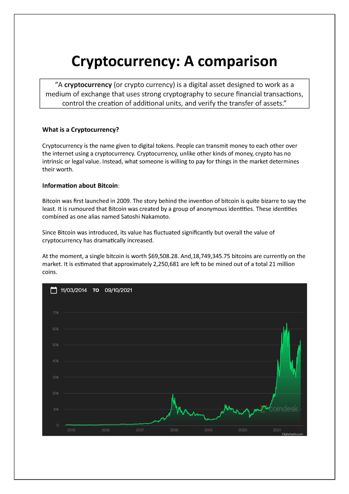 learn cryptocurrency homework assignment