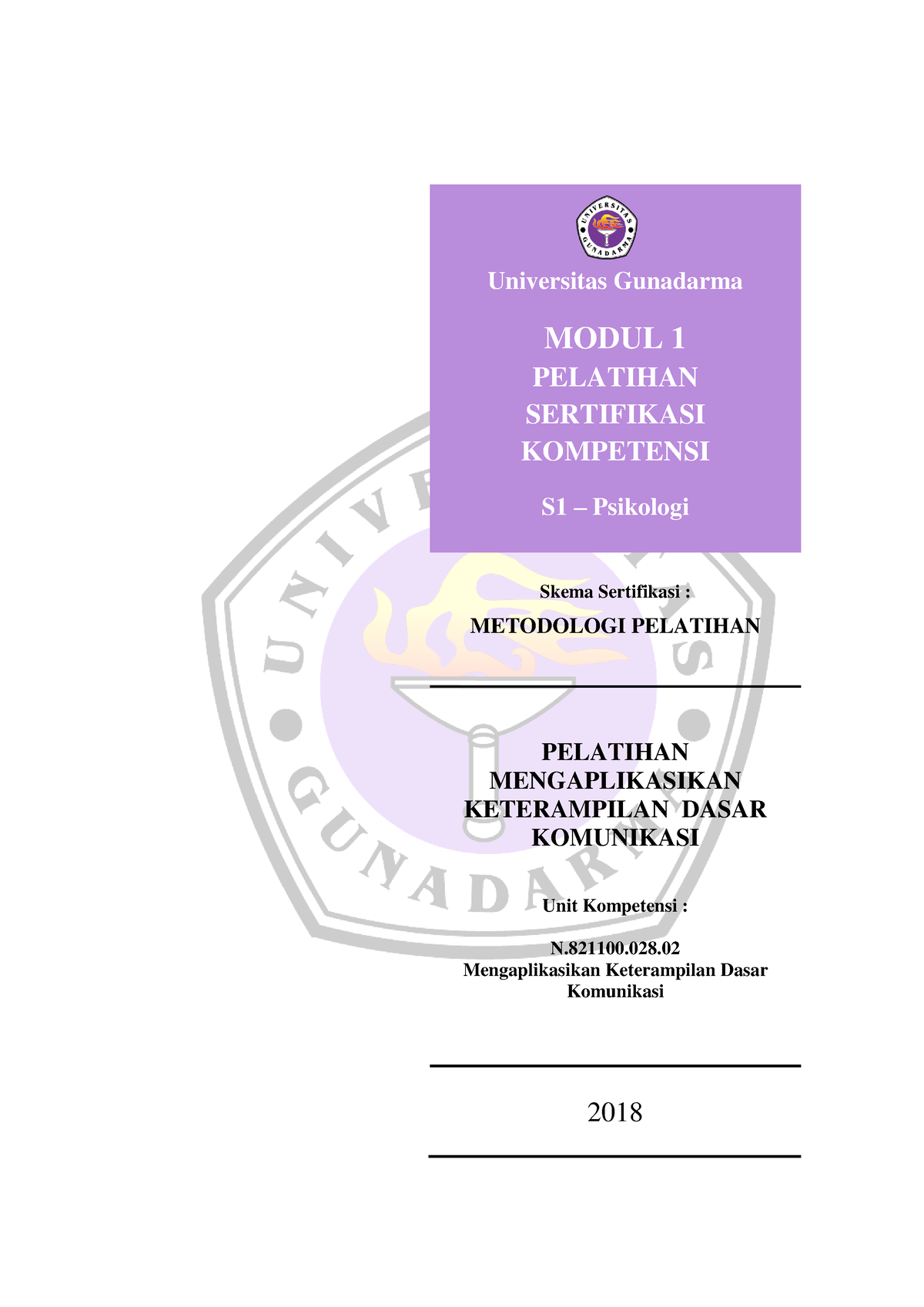 3. Modul 1 - Mengaplikasikan Keterampilan Dasar Komunikasi ...