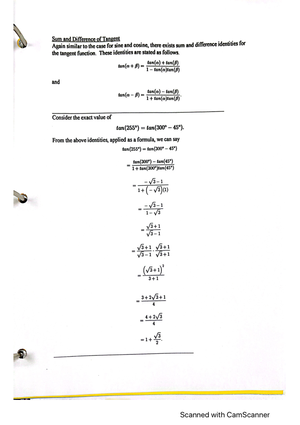 Math 132 The unit Circle and the graph - The Unit Circle and the Graphs ...