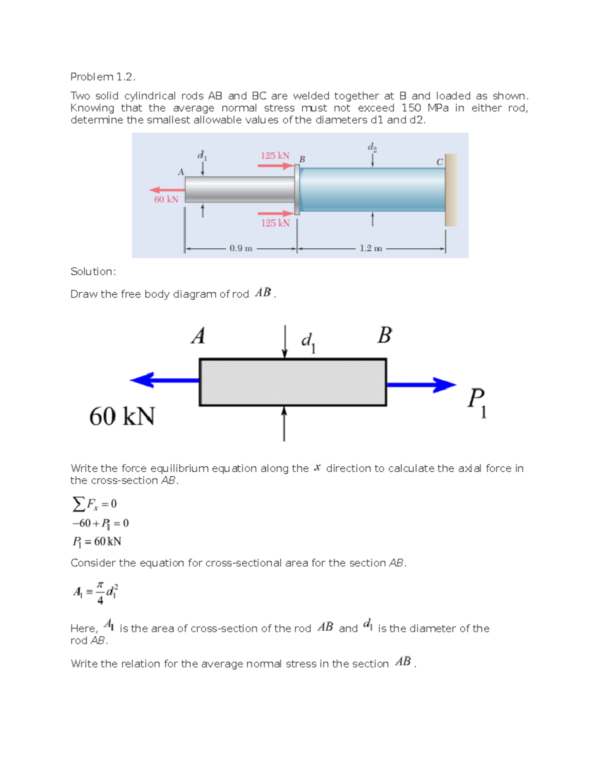 Mechanics Problem 1 - These Are My Engineering Notes. I Hope It Can ...