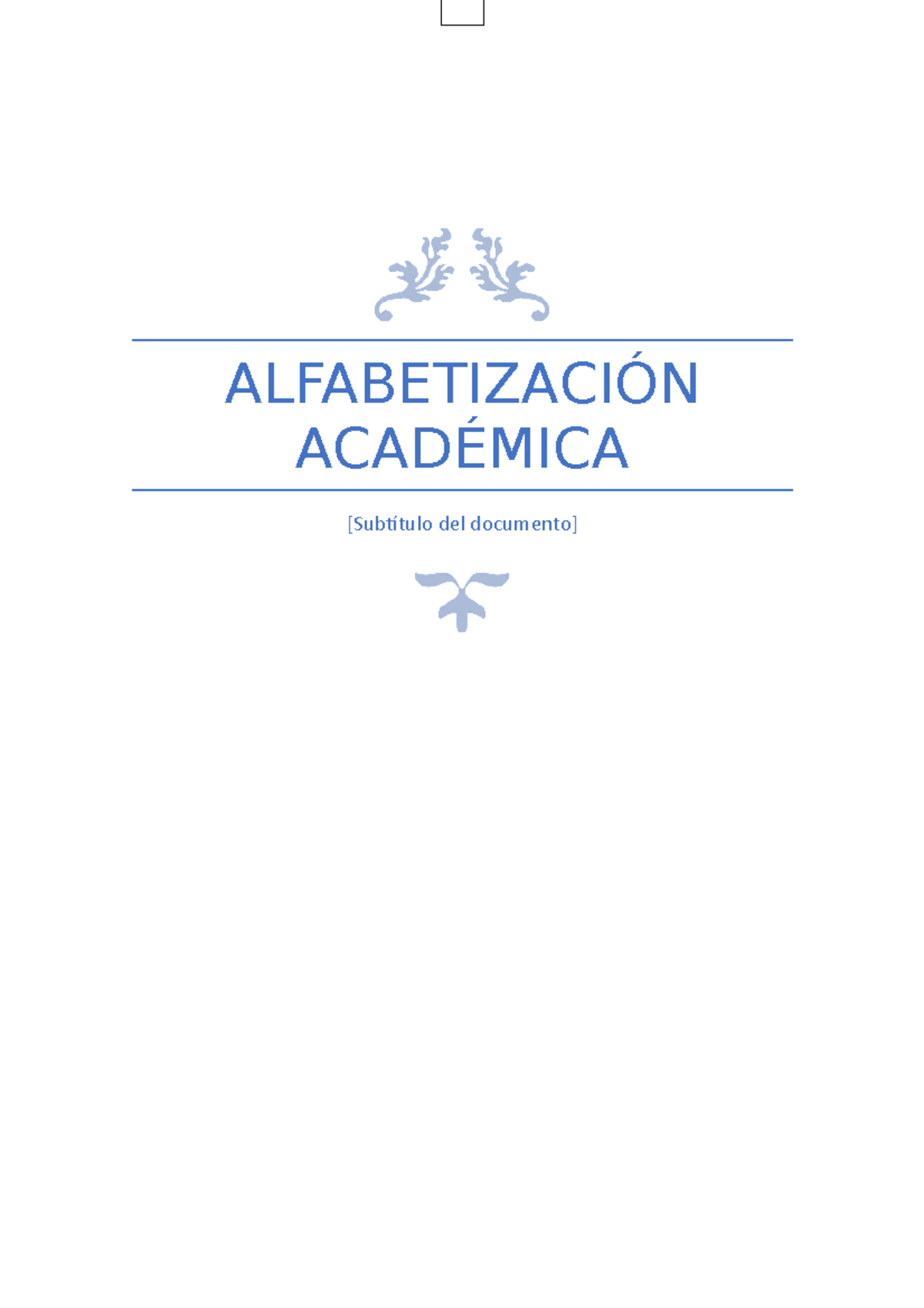 Actividad 3 La Monografíaºººº - ALFABETIZACIÓN ACADÉMICA [Subtítulo Del ...