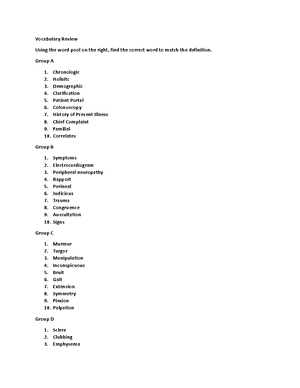 Week 5 Online Lab - Week 5 Lab – Claims Simulation Chapter 15 Medical ...