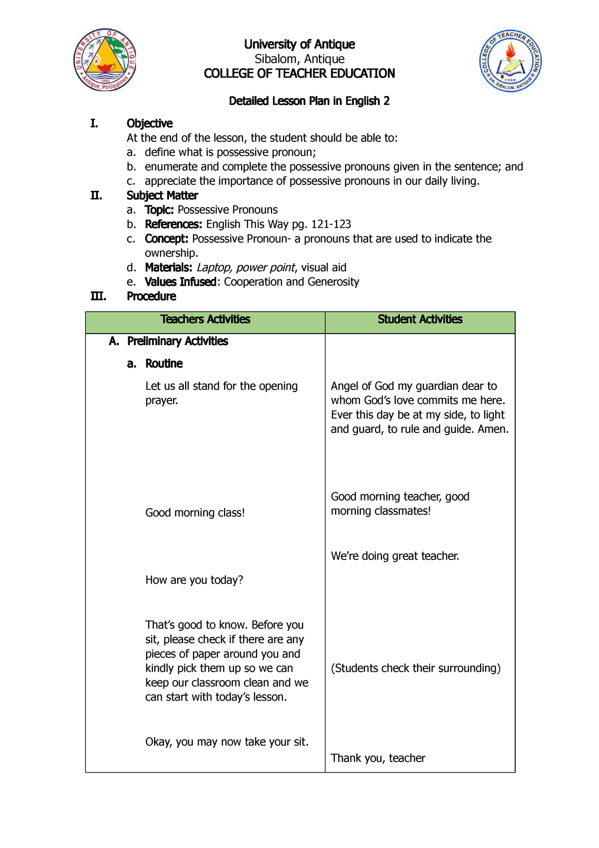 possessive-pronouns-detailed-lesson-plan-sibalom-antique-college