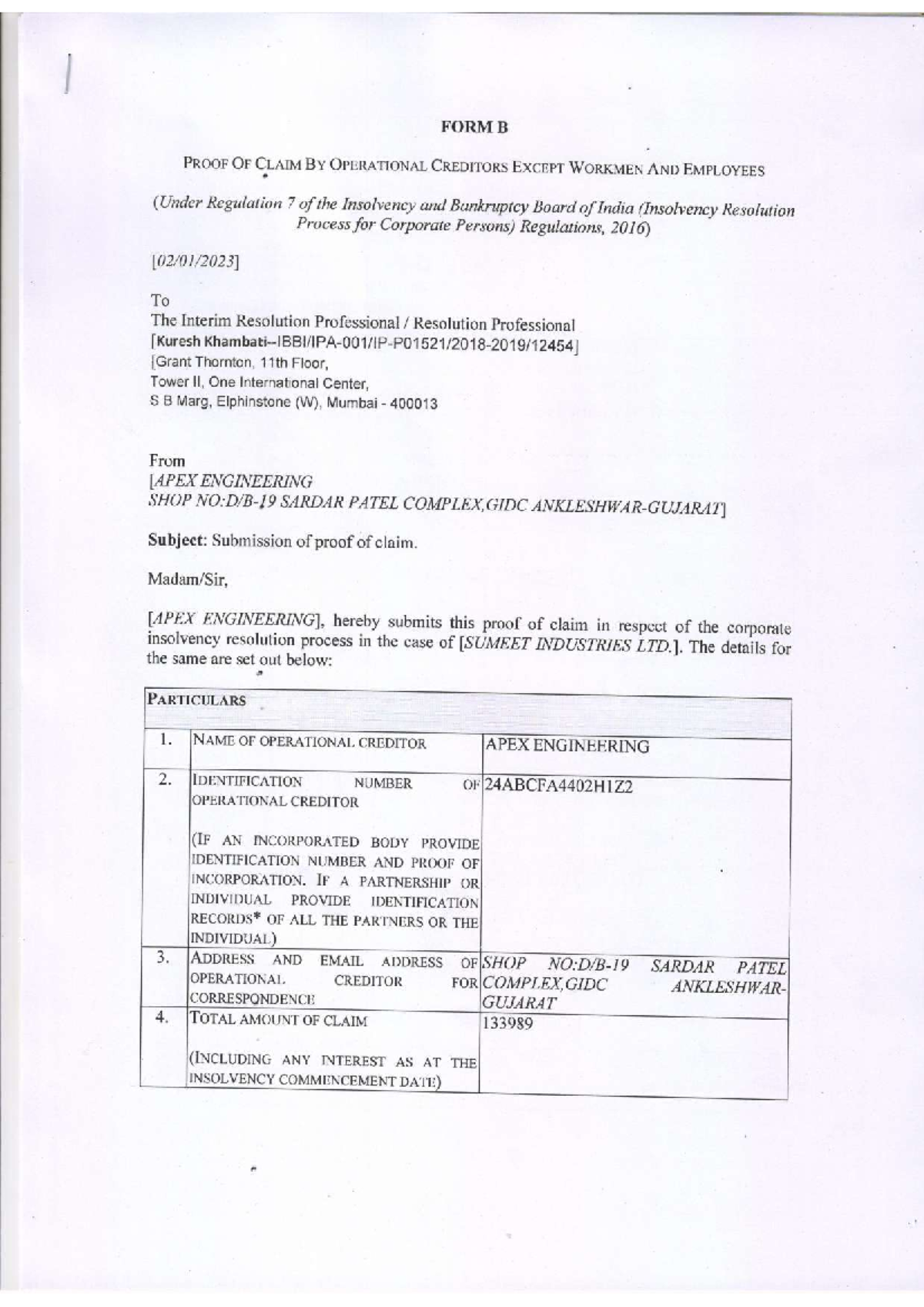 Formb-EXM - Accountancy - Studocu