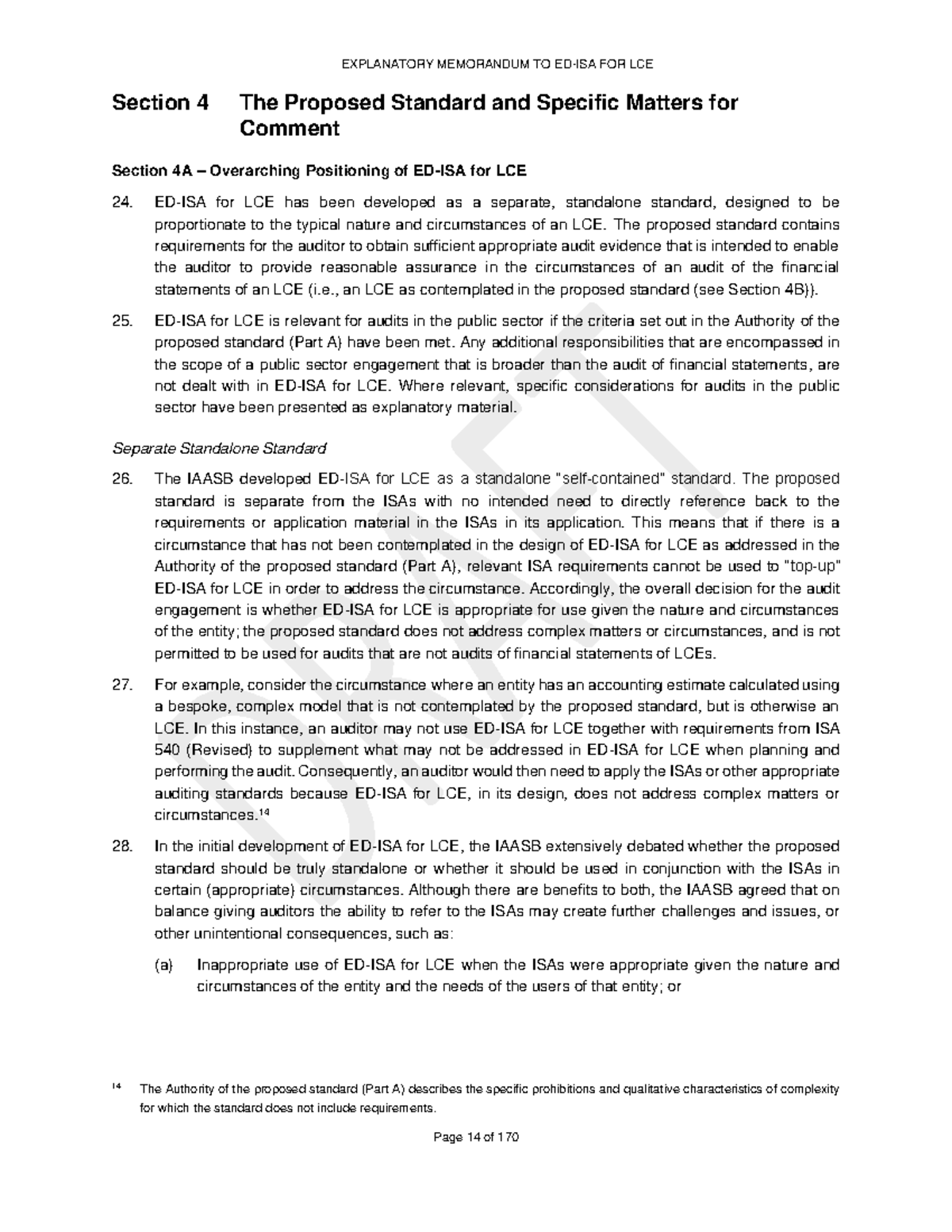 IFAC Normal Template-14-55 - Section 4 The Proposed Standard and ...