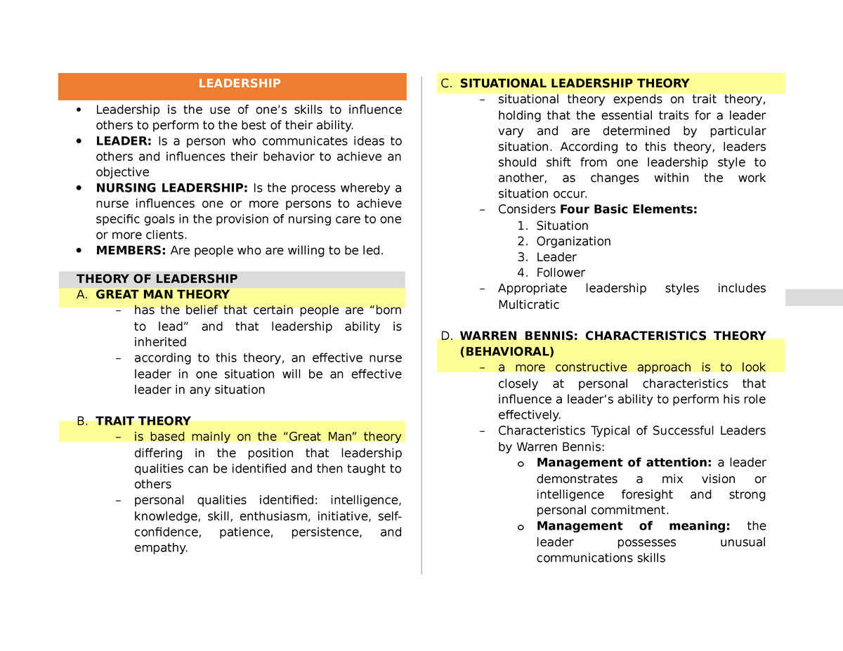 leadership-and-management-leadership-theories-leadership-leadership