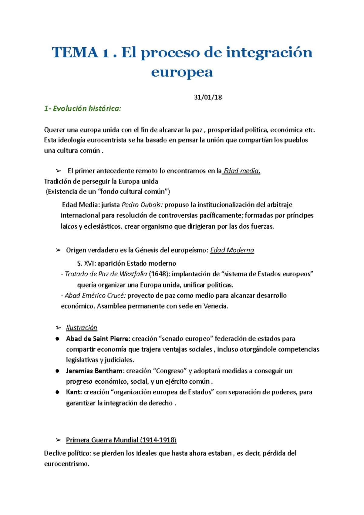 Tema 1 El Proceso De Integración Tema 1 El Proceso De Integración Europea 3101 1 0639