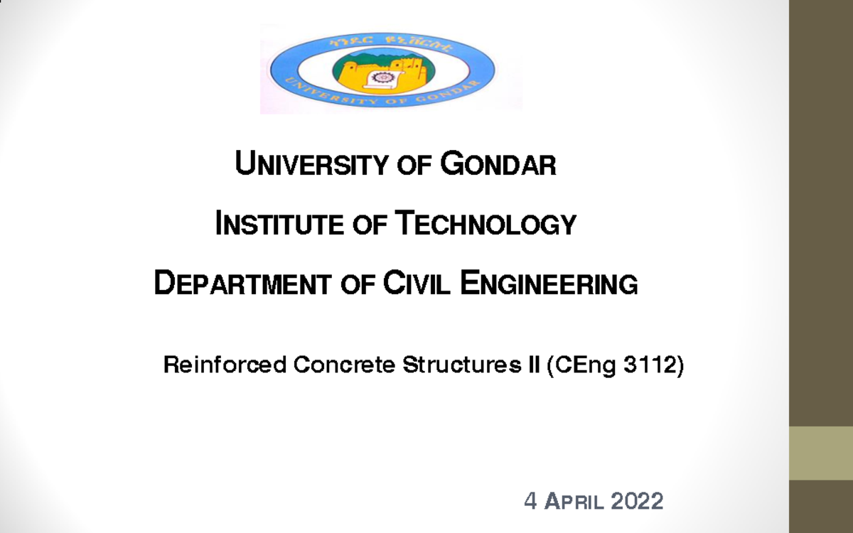 Chapter II - bhvnbbn - UNIVERSITY OF GONDAR INSTITUTE OF TECHNOLOGY ...