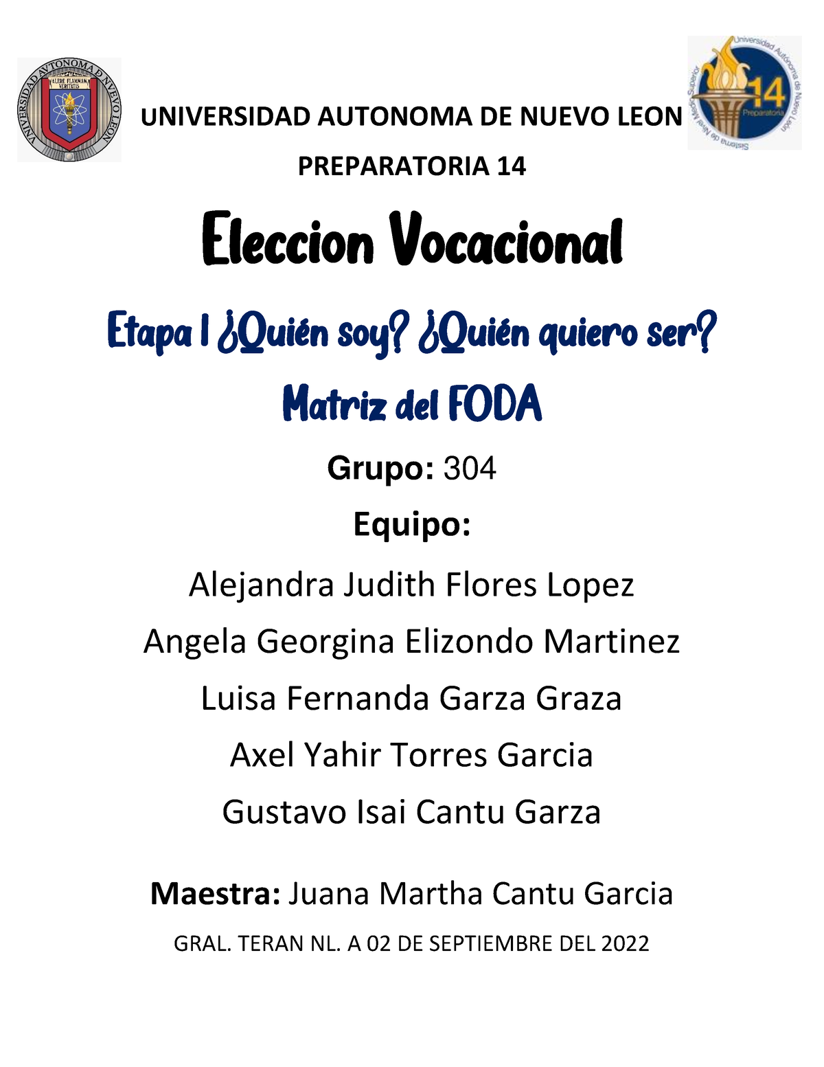 Eleccion Vocacional 1 ...