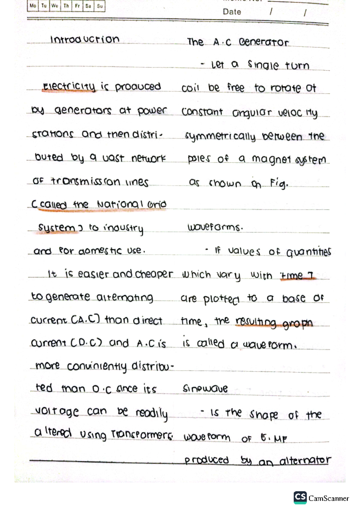 Alternating Voltages and Currents - Bachelor of Science in Electrical ...