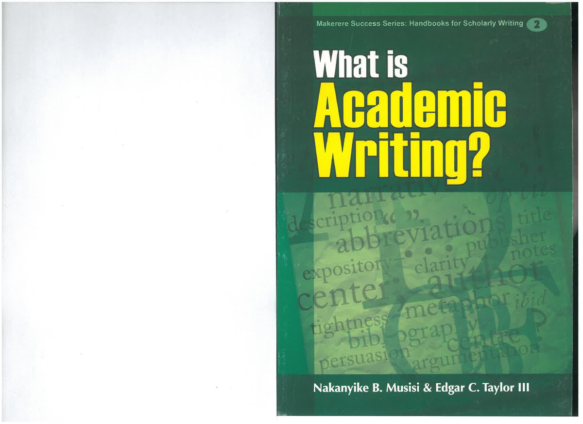 what-is-academic-writing-information-technology-studocu