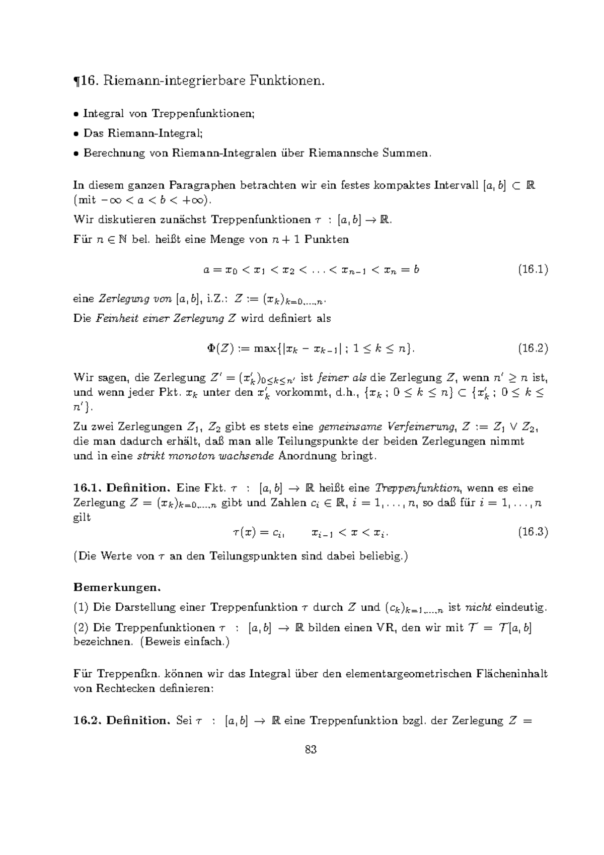 Räume integrierbarer funktionen, Bochner-Integral