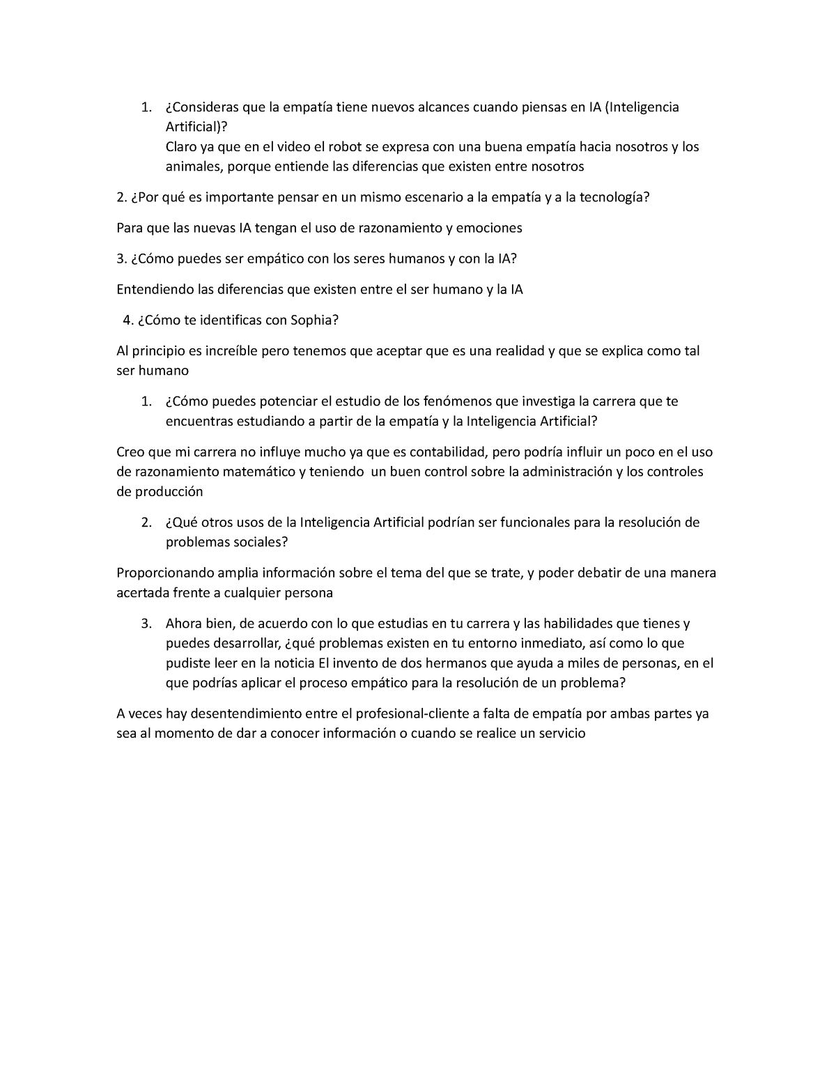 Diario De Reflexion #3 3 Empatia Para Resolver - Estadística Inferencia 