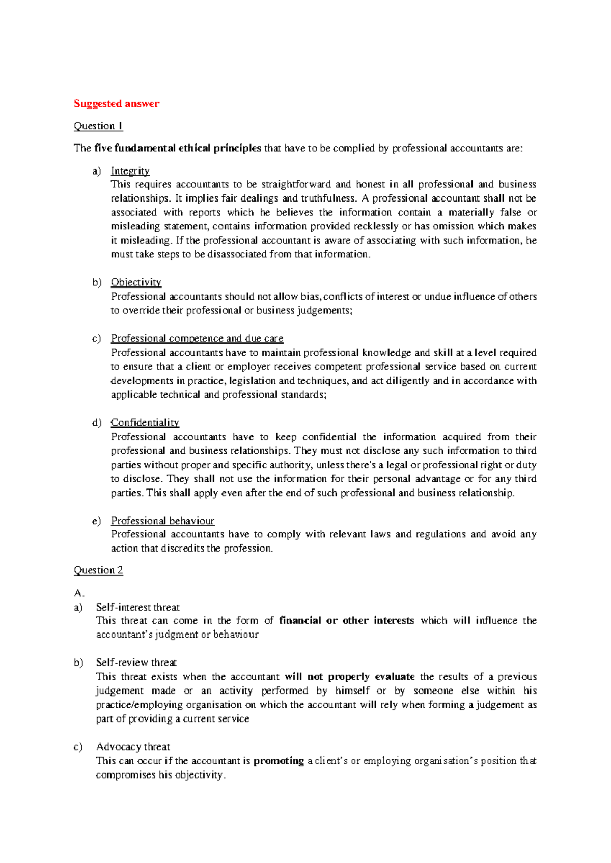 FAF T12 - The most common type is a single - Suggested answer Question ...
