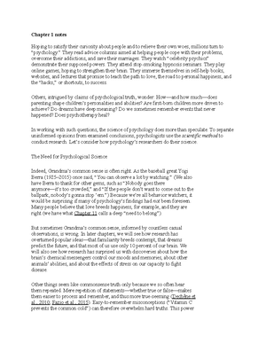 Chapter 3 notes - Dr. Ludwig - Chapter 3 notes Basic Consciousness ...