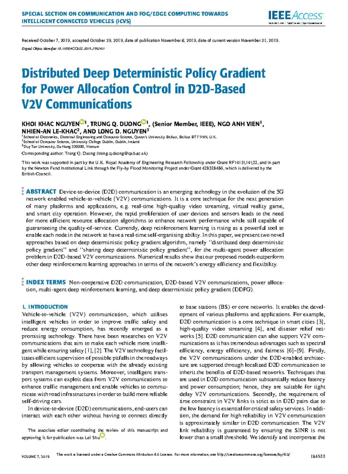 Distributed Deep Deterministic Policy Gradient for Power Allocation ...