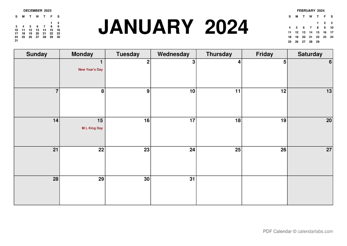 2024 printable calendar pdf 03 - Sunday Monday Tuesday Wednesday ...