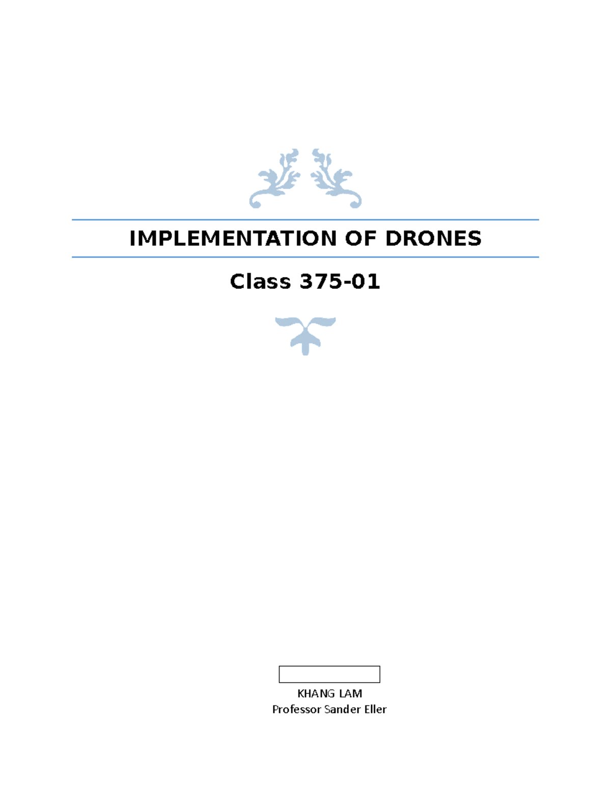 for and against essay drones