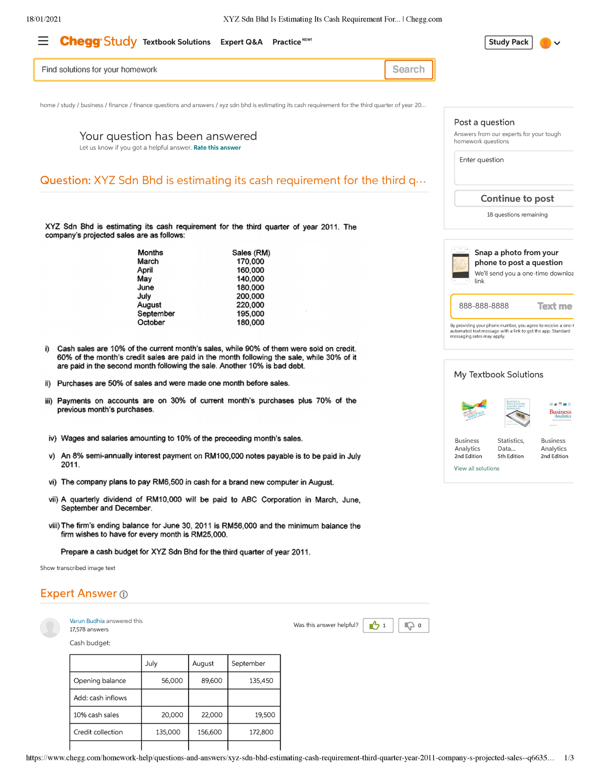 xyz-sdn-bhd-is-estimating-its-cash-requirement-for-chegg