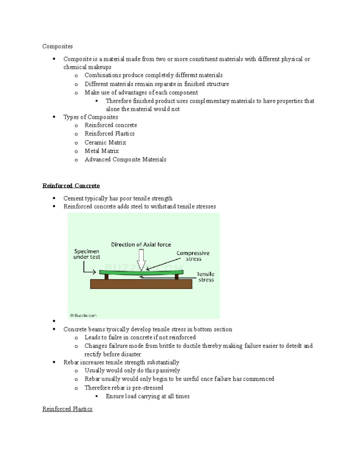 Composites - Summary of Slides presented - Composites Composite is a ...