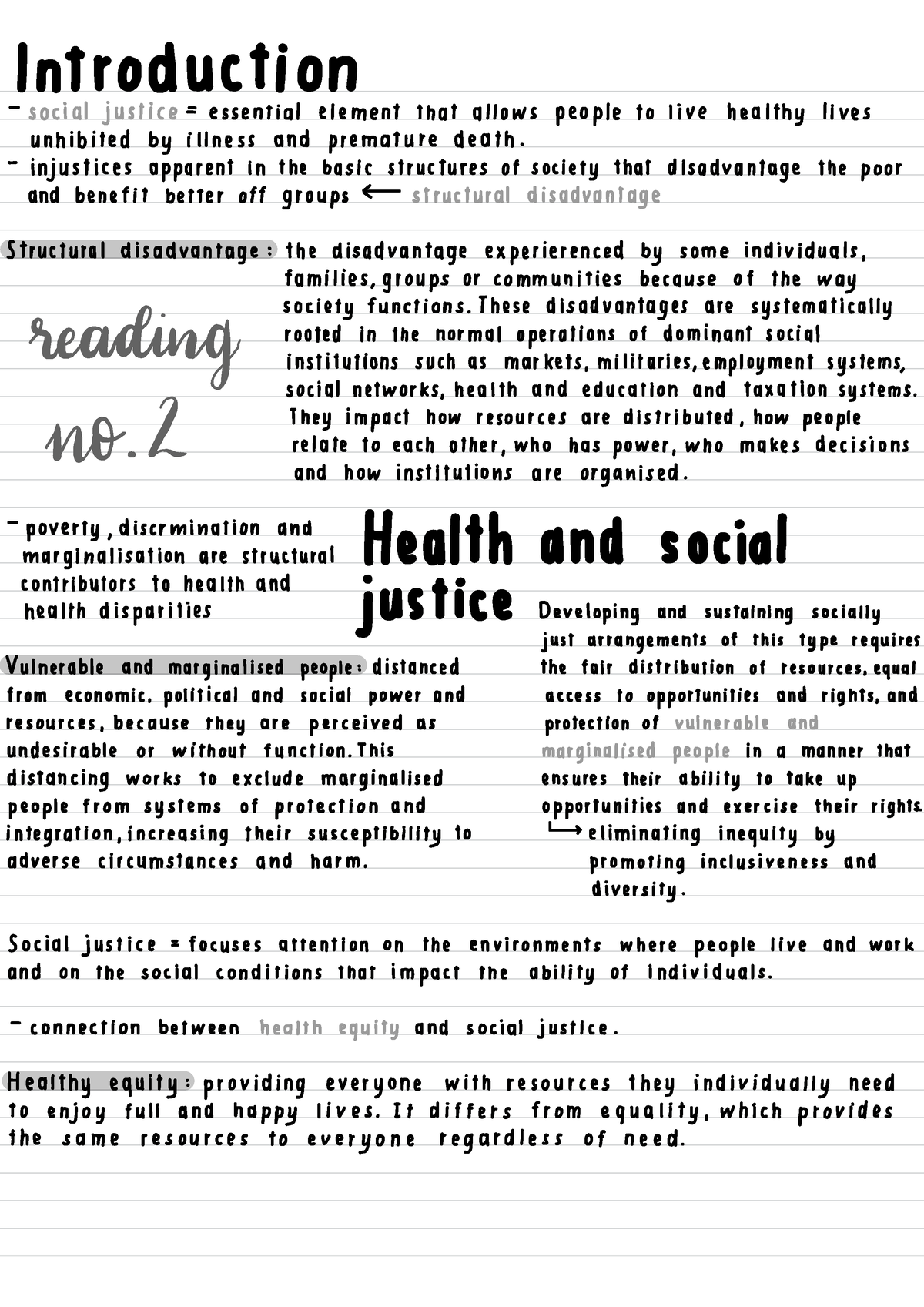 introduction of social justice essay