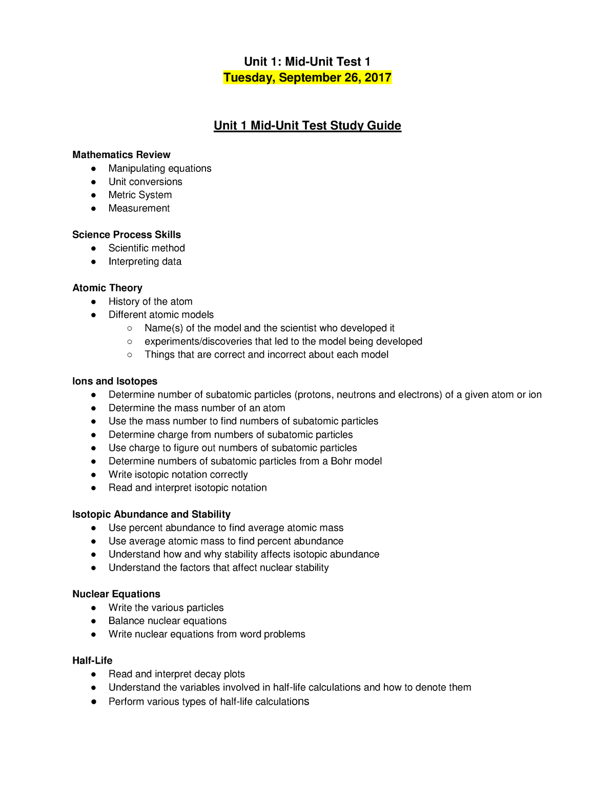 unit-1-mid-unit-test-study-guide-unit-1-mid-unit-test-1-tuesday