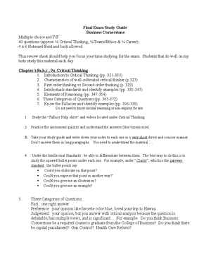 Ycage L - Legacy assignment using critical thinking skills - Legacy ...
