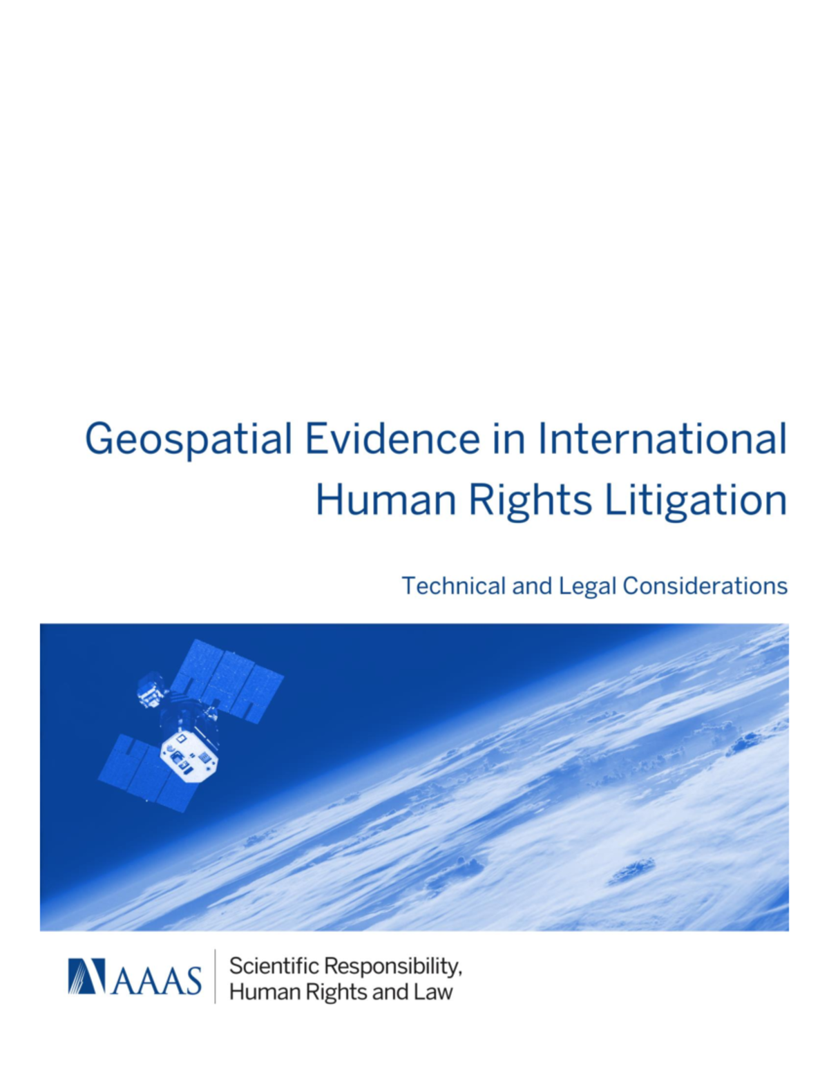 Geospatial Evidence in International Human Rights Litigation- Technical ...