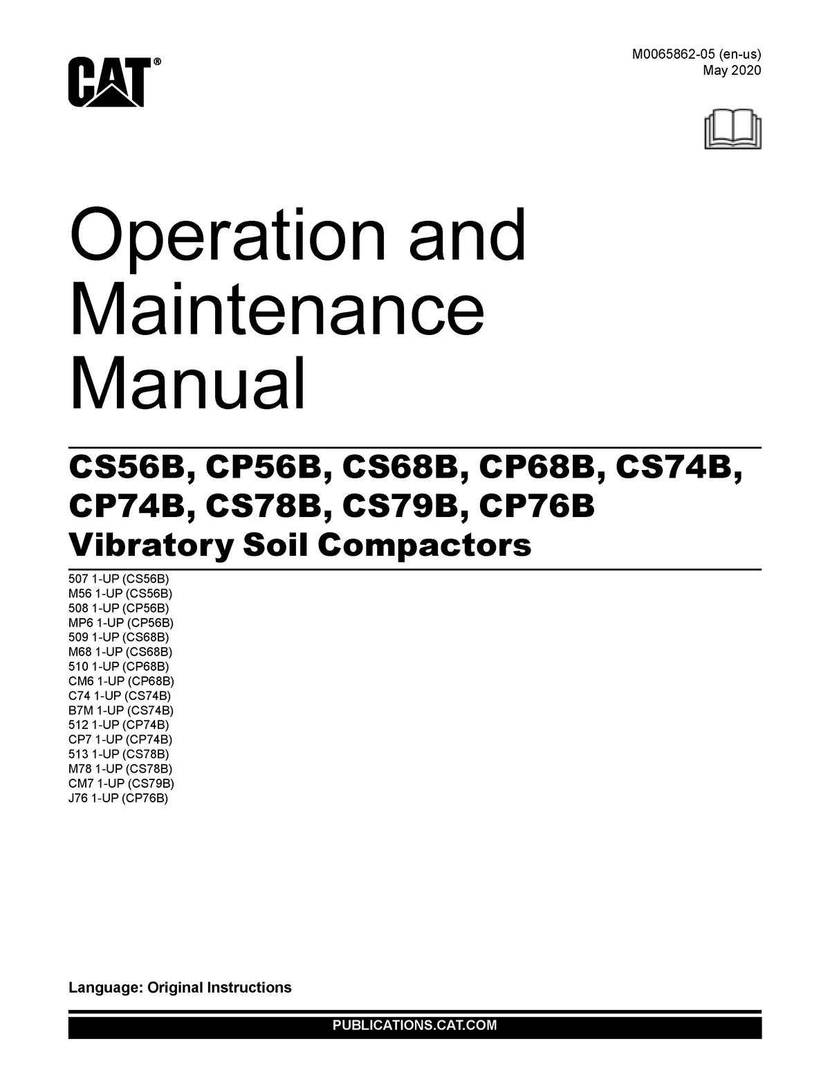 M0065862 EN-US CS79B - Manual - ####### PUBLICATIONS.CAT Language ...