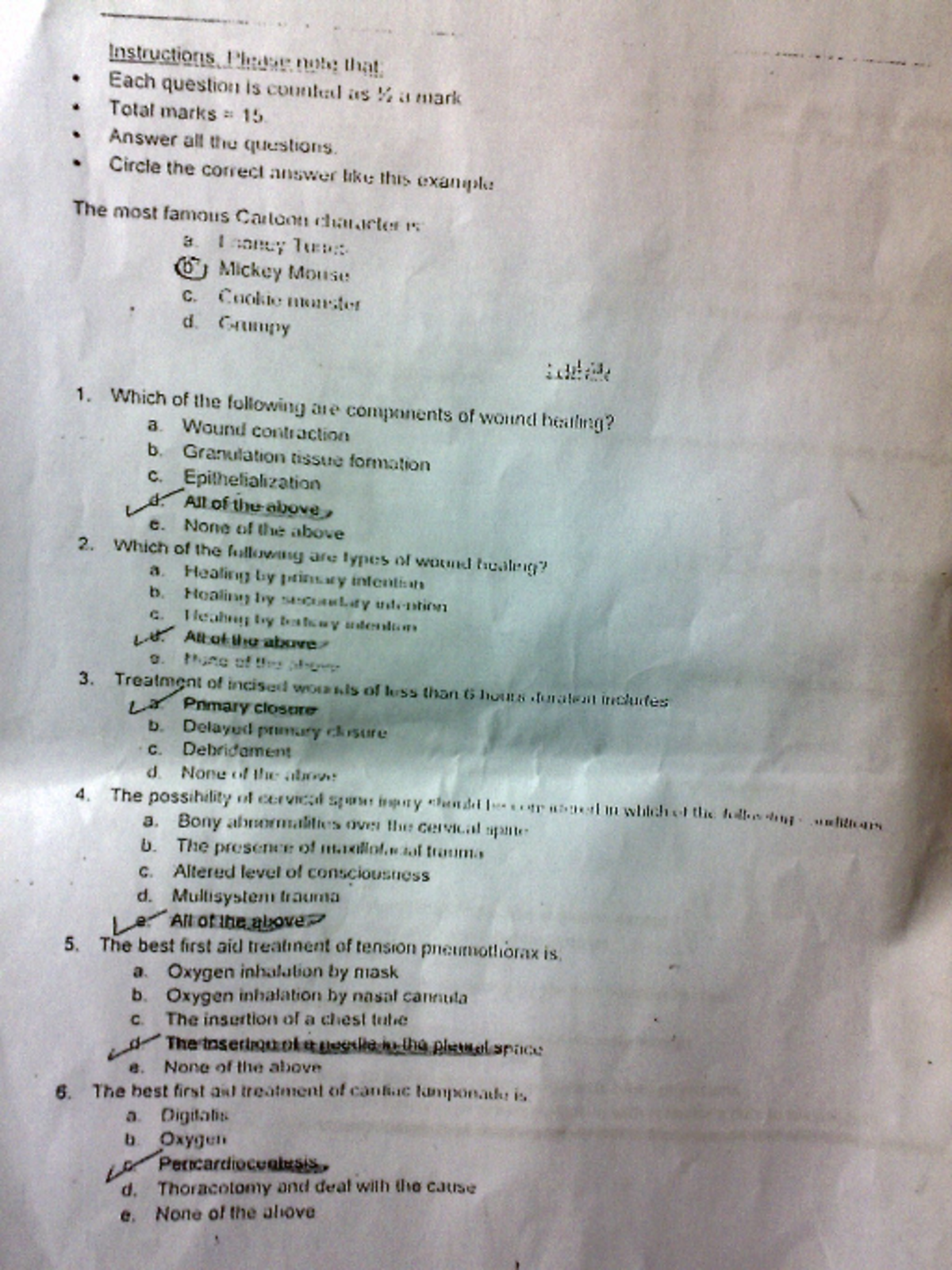 MCQ - PDF 2010-2011 Revision - General surgery - Studocu