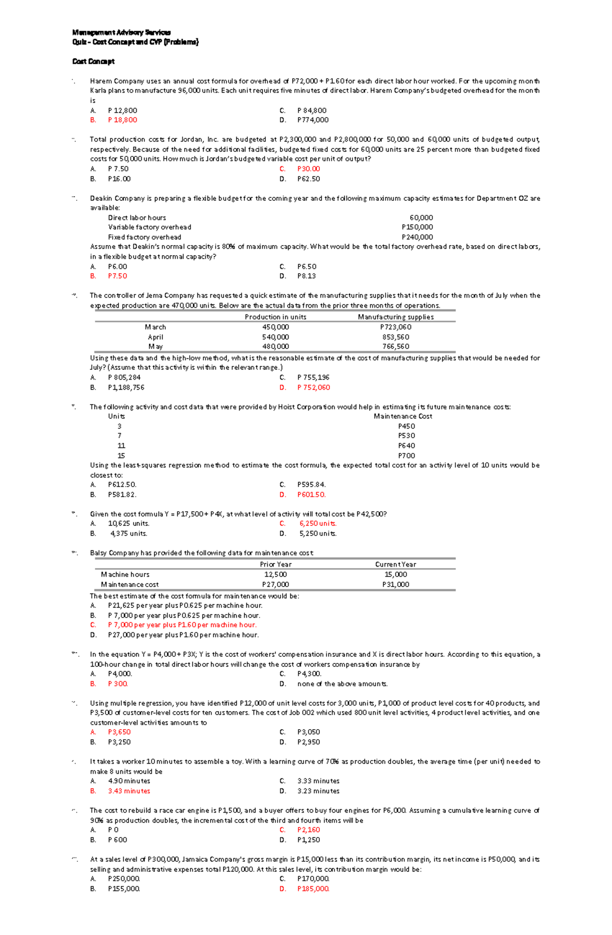 mas-cvp-reviewer-management-advisory-services-quiz-cost-concept-and