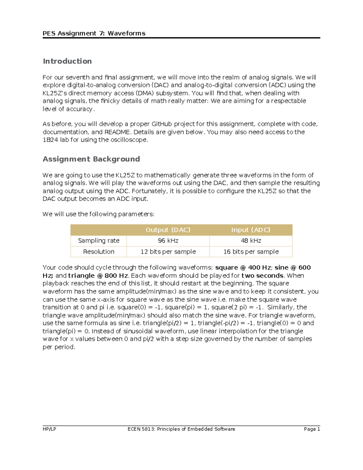 PES+Assignment+7 F23 - Assignment 7 solution - Introduction For our ...
