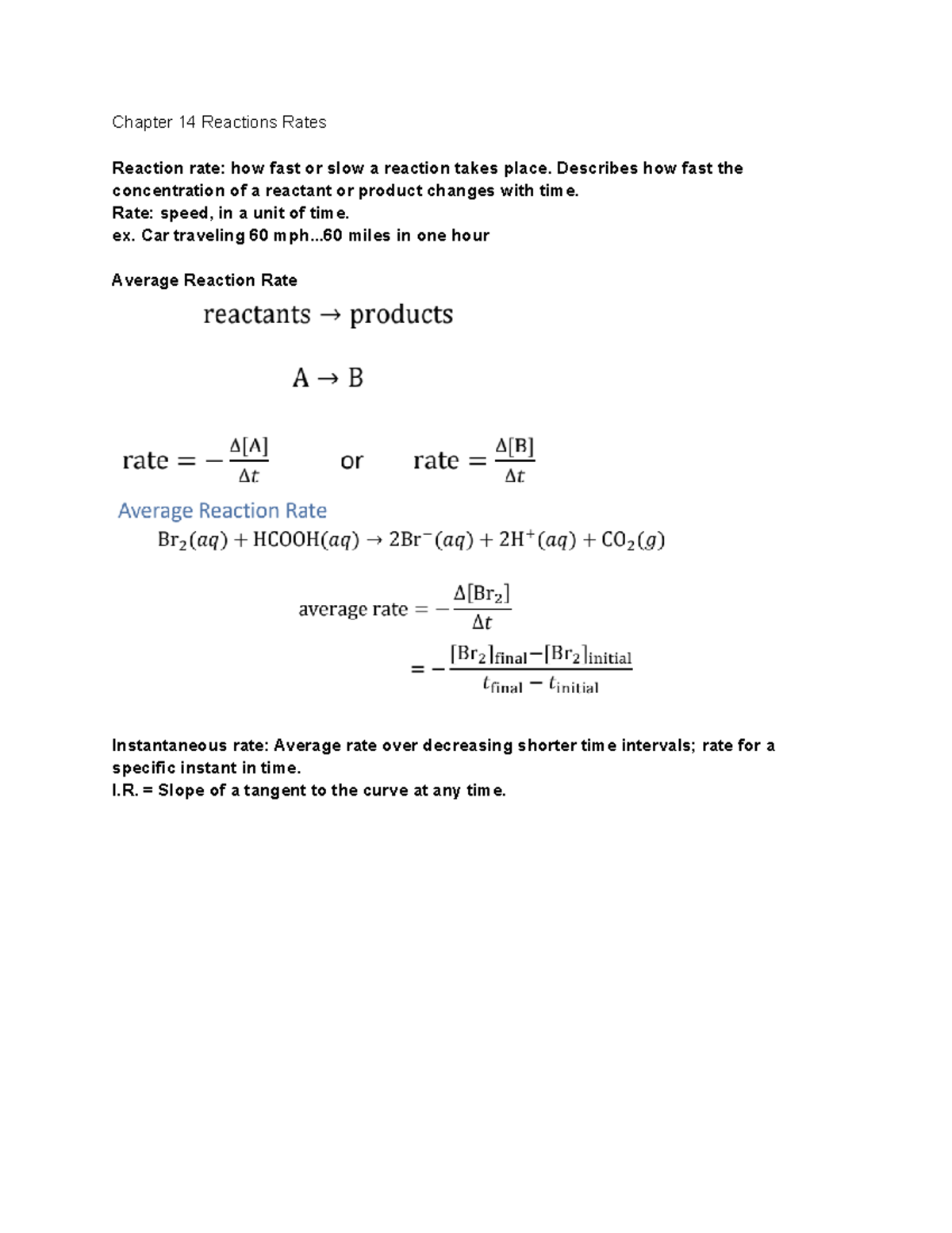 fall2019-chem10401-exam2study-guide-chapter-14-reactions-rates