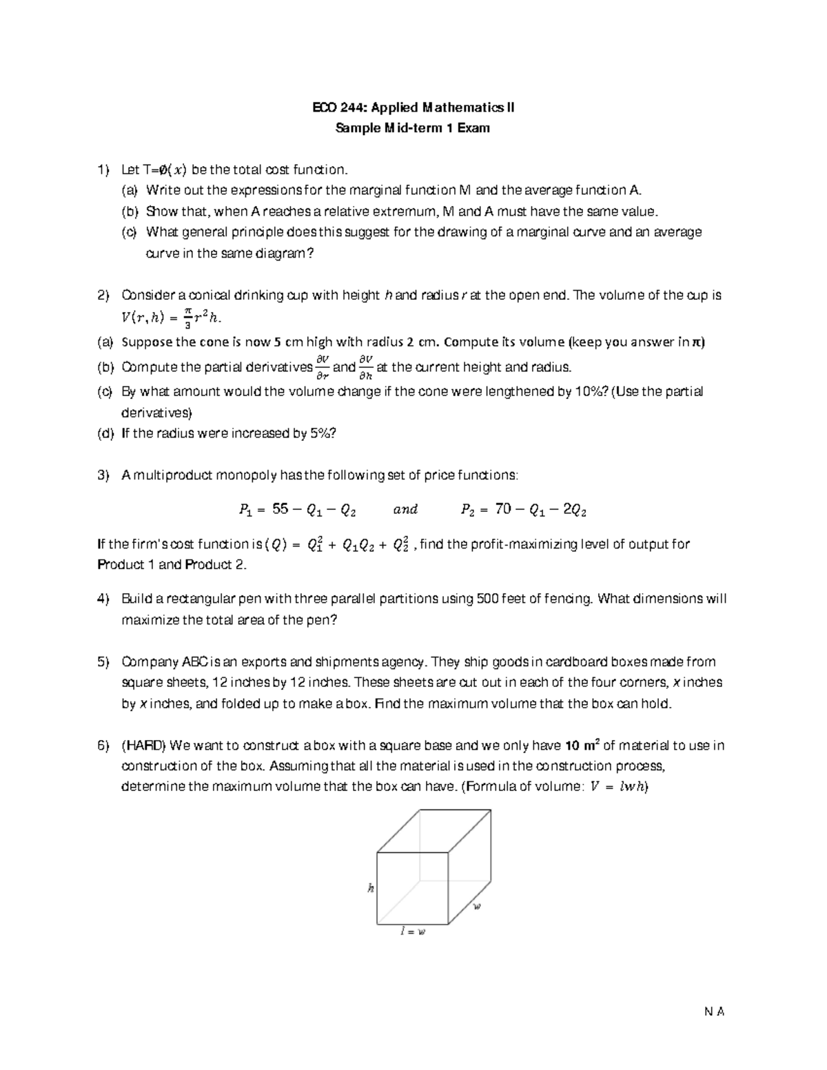Acc1002 jan 2015 mock test answers image