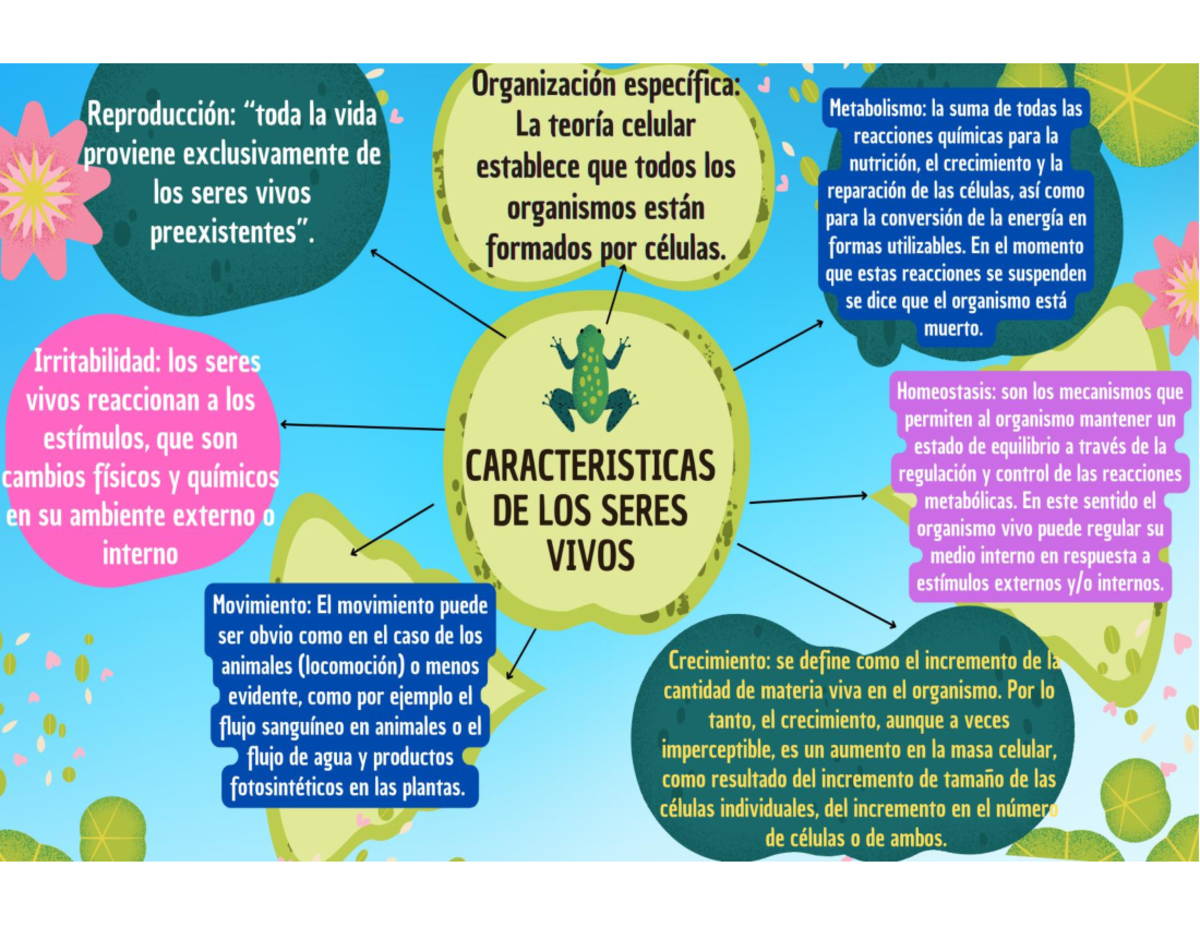 Caracter Sticas De Los Seres Vivos Microbiologia Studocu