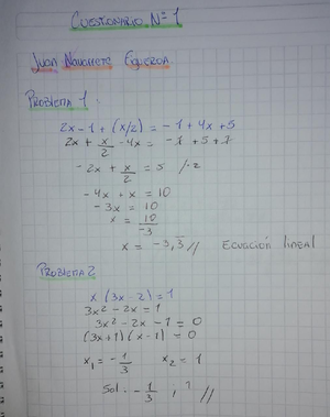 Leonel Roa Control 3 - Apuntes - Nivelacion Matematica - IACC - Studocu