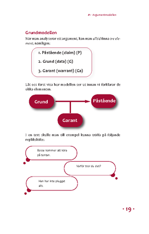 Muntlig uppgift 1; Intellectio 1 grund - fri - Seminarium 1 Muntlig ...